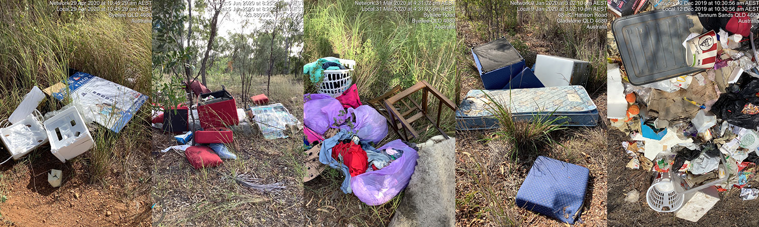 Illegal dumping in the region