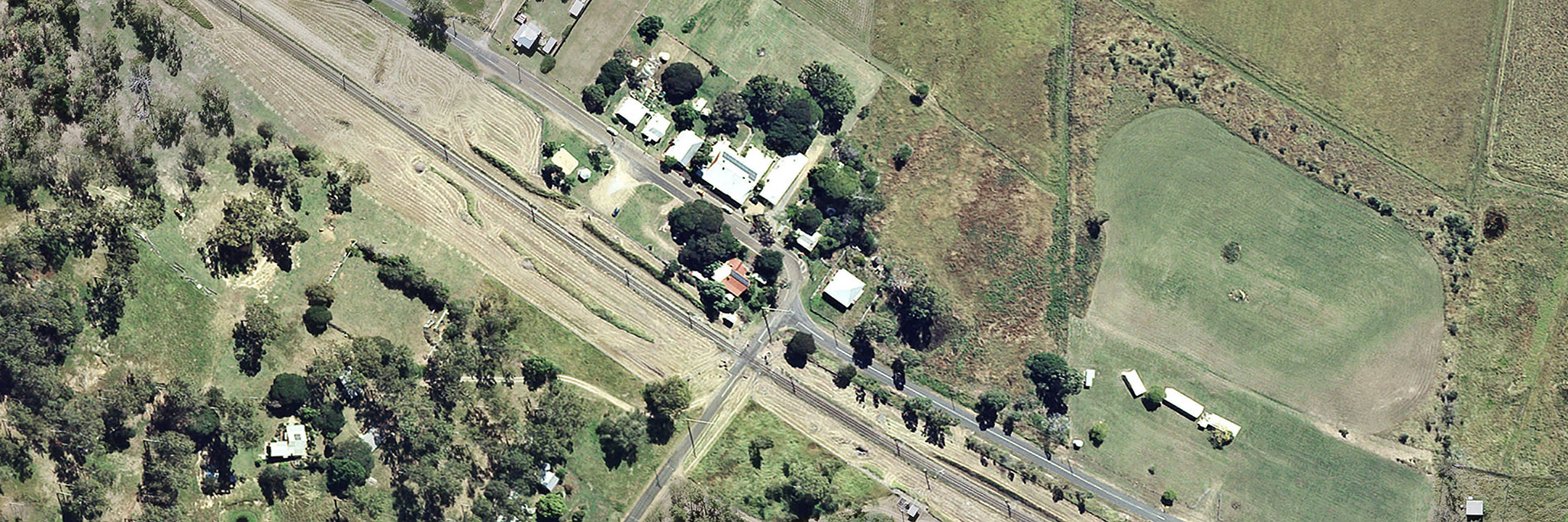 Lowmead sports grounds aerial