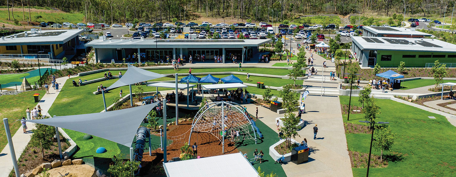 Philip st family fun day drone photo
