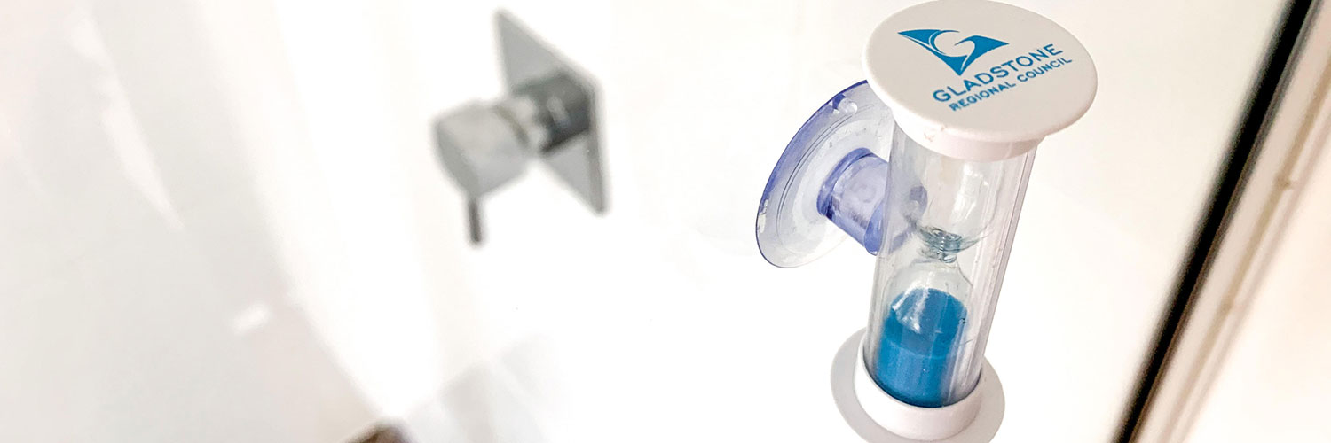 Water wise shower timer