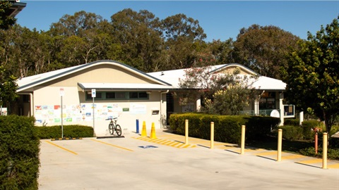 Agnes Water RTC and Library from car park.jpg