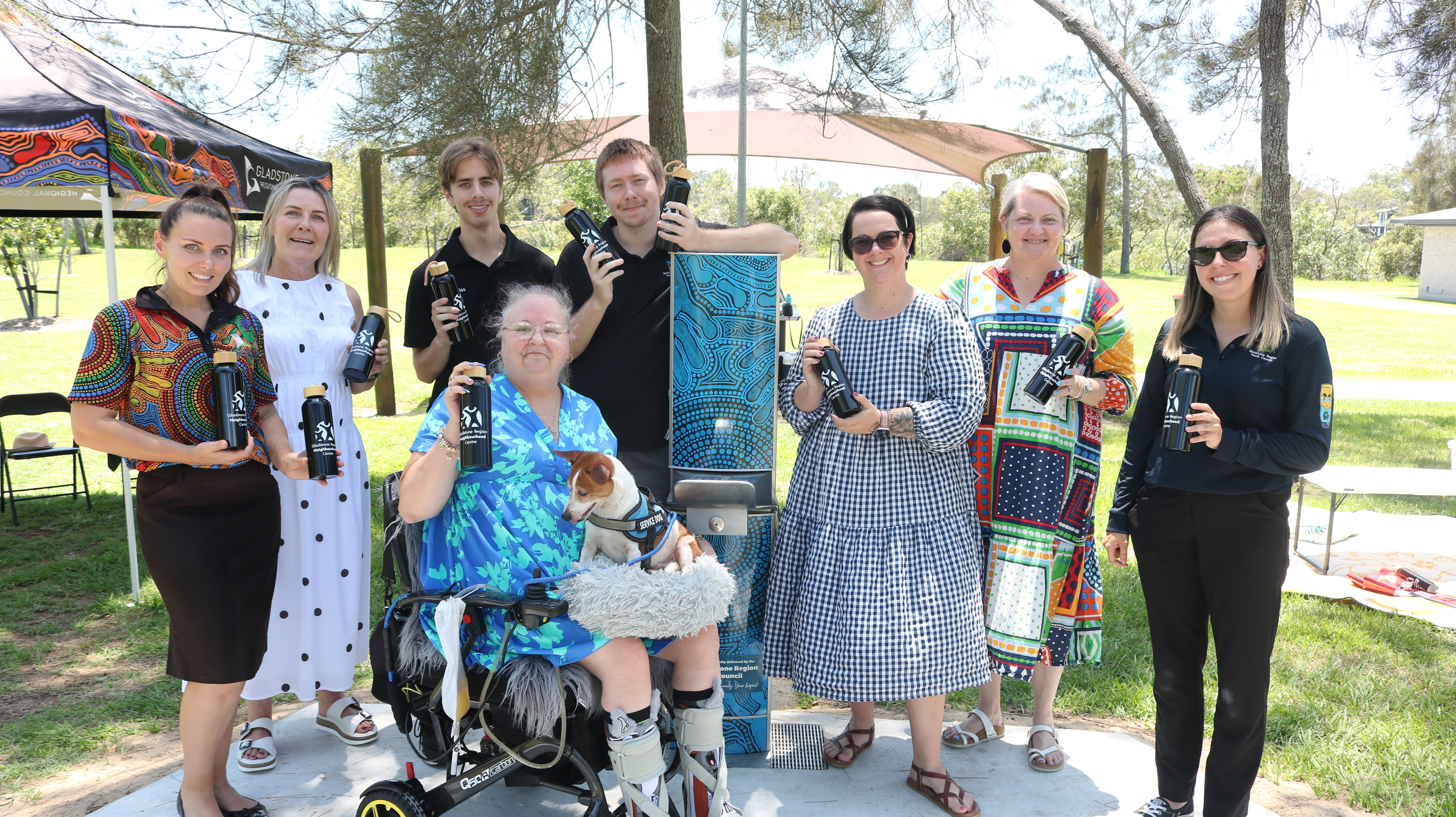 Accessible Drinking Fountain - Lions Park Boyne Island