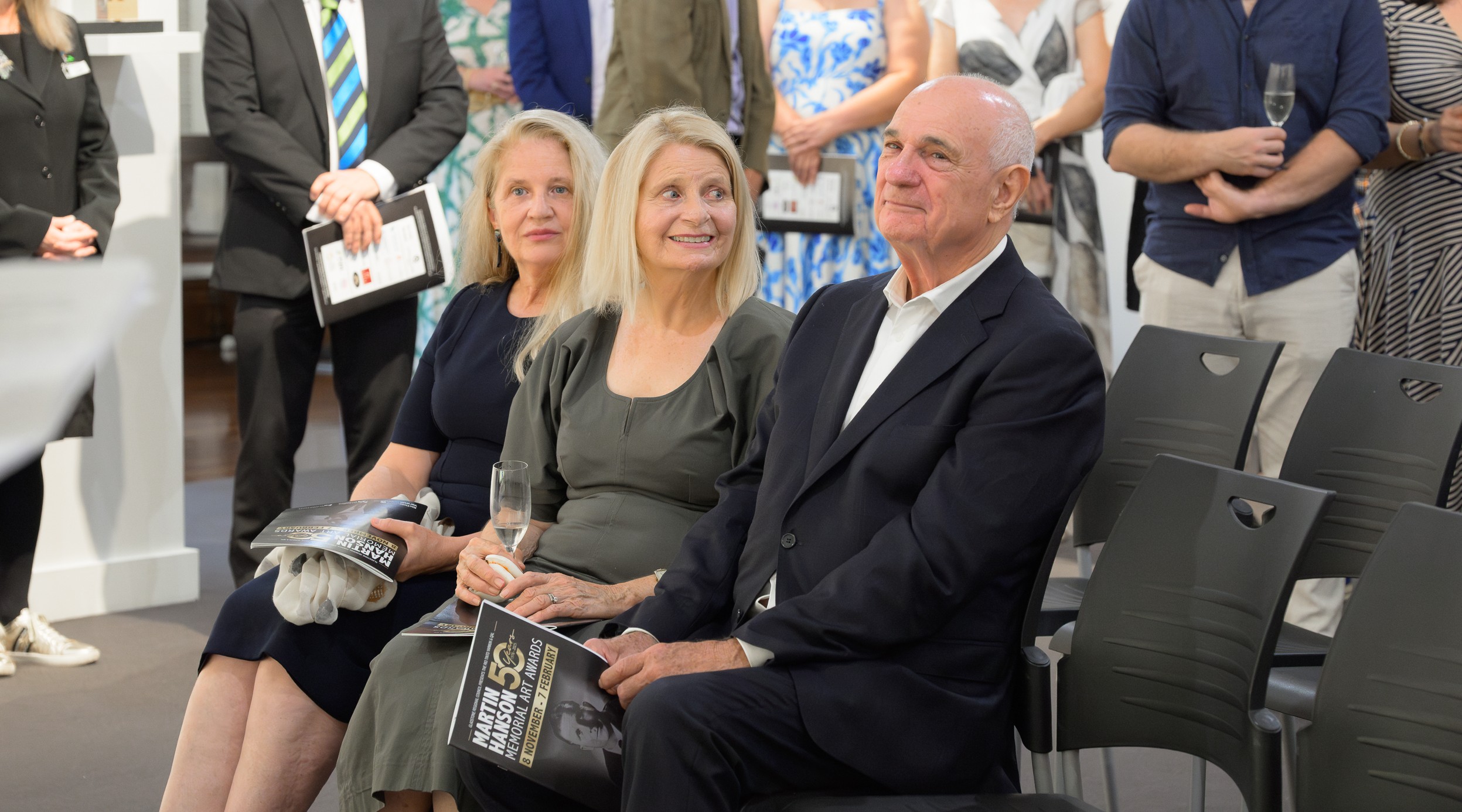 Geraldine Courtney, Elizabeth Zussino, Leo Zussino - cropped