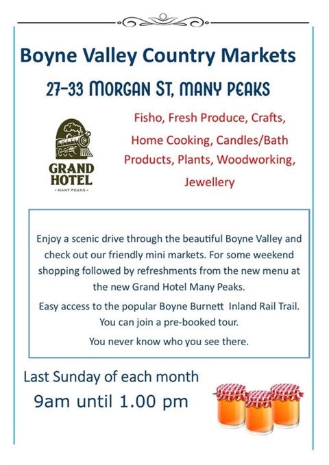 Boyne Valley Country Markets August