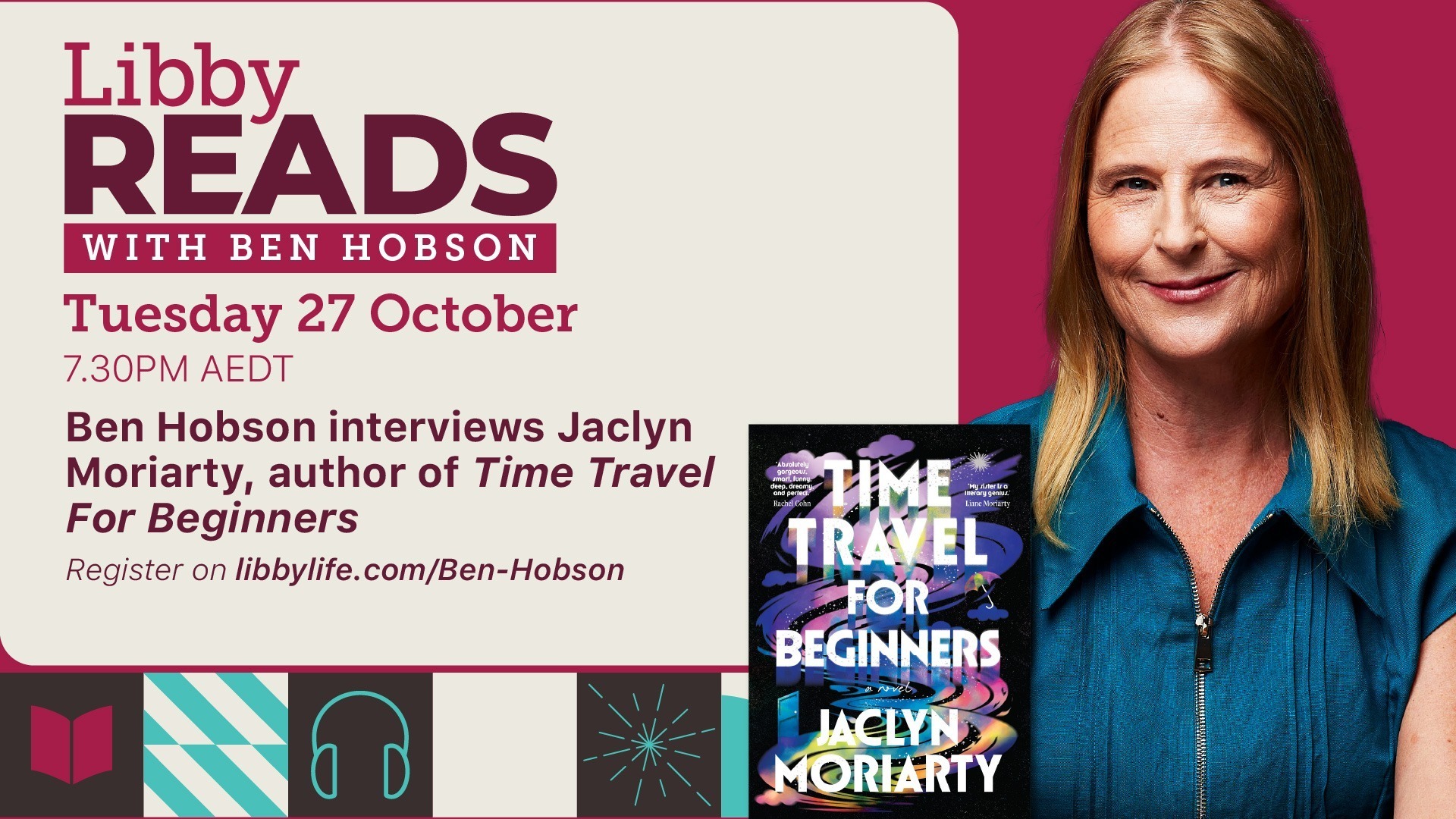 Libby Reads with Ben Hobson ft. Jaclyn Moriarty