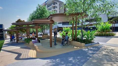 Harbour Arbour 3D render July 2025