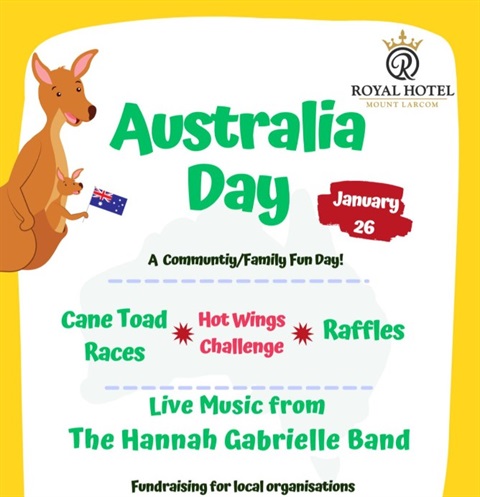 Australia Day at Mt Larcom