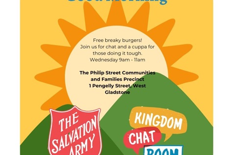 Free BBQ Breaky with the Kingdom Chat Room