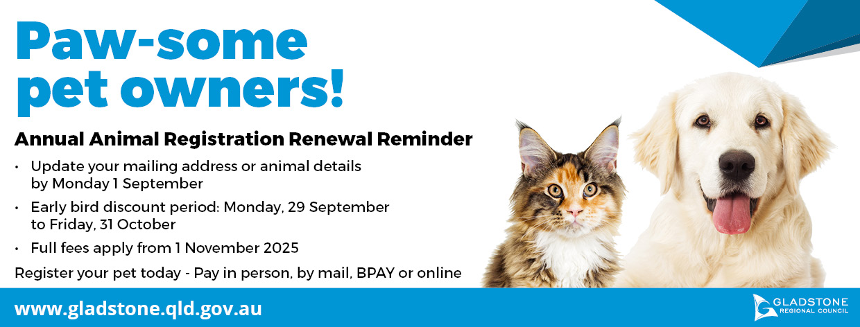 Animal registration renewal newsletter advert