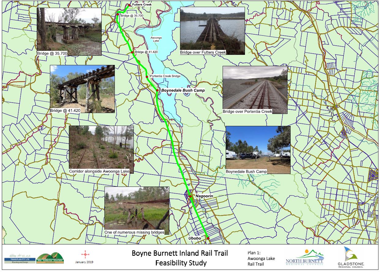 Awoonga lake rail trail