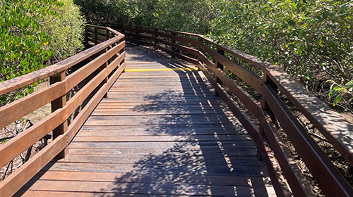 Before stirling park bridge 1