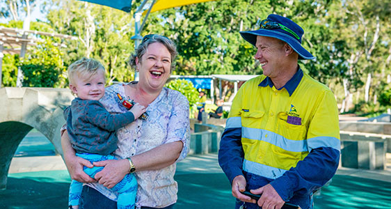 Lions Park Worker and Community Member