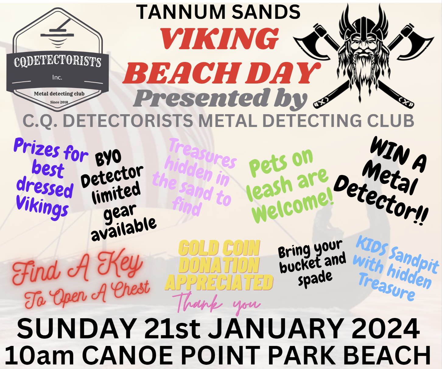 Cq detectorists club viking day