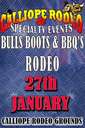Calliope bulls boots and bbqs