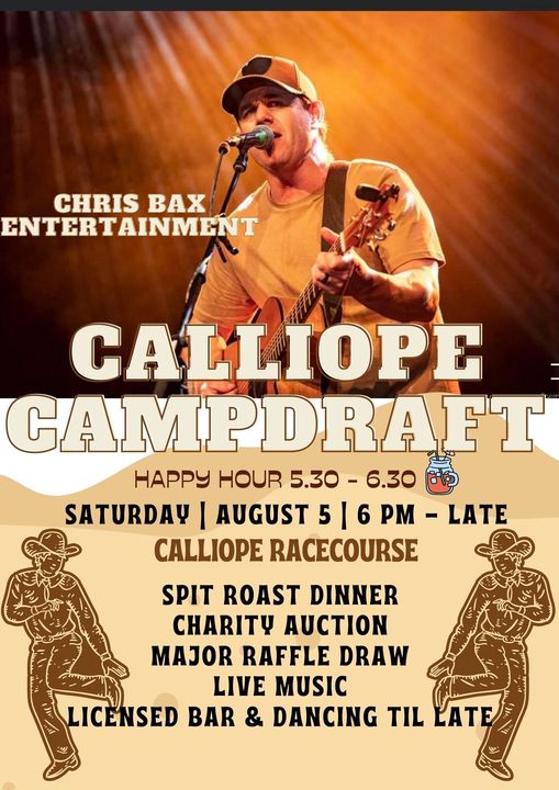 Calliope campdraft 2023 saturday night action