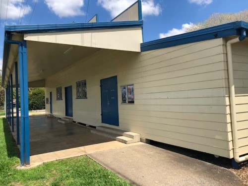 Calliope rsl memorial hall front elevation