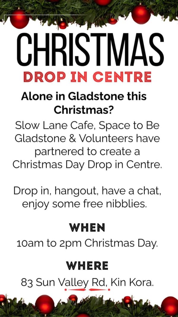 Christmas drop in centre 2023