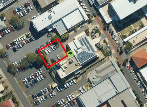 Closure of carparks at 101 goondoon st