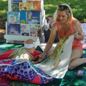 Community events storytime in the park
