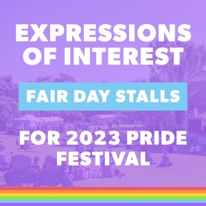Eoi stalls for pride festival