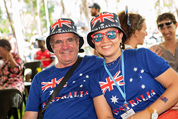 Australia day celebrations