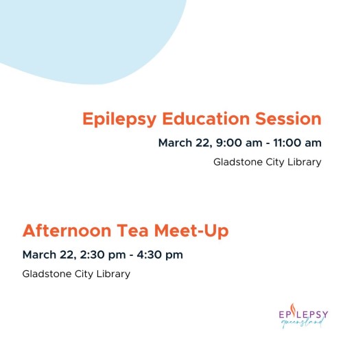 Epilepsy qld coming to gladstone