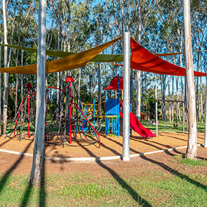 Stock image of Tondoon Botanic Gardens Playground