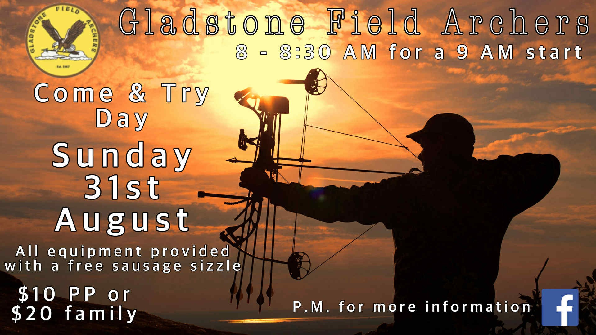 Field archers come and try day August