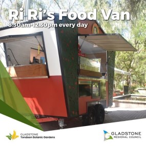 Food van at TBG