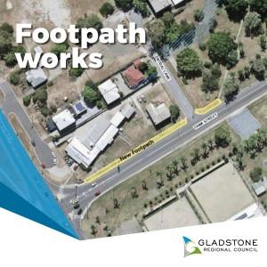 Footpath works Tank St