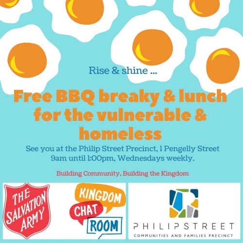 Free bbq breaky and lunch poster new