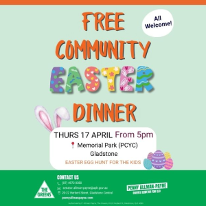 Free community dinner easter