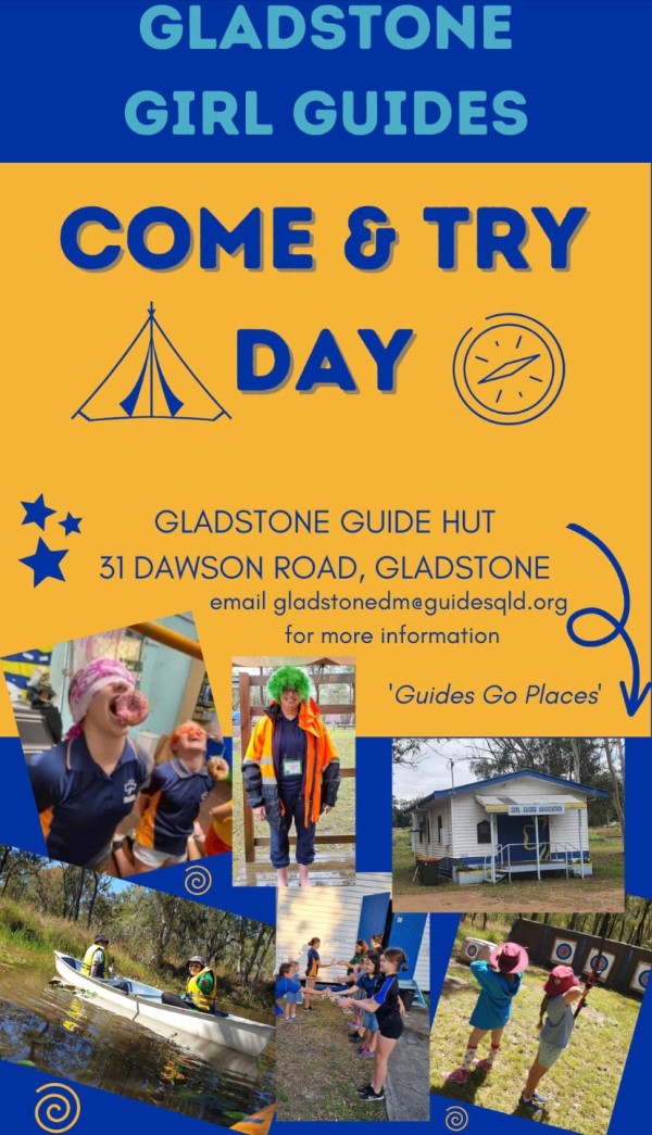 Girl guides come and try flyer 1