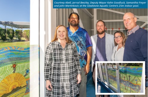 Gladstone aquatic centre state gov visit news