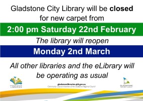 Gladstone city library closure