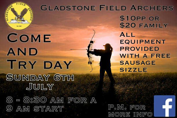 Gladstone field archers club shoot and come and try day tile 2