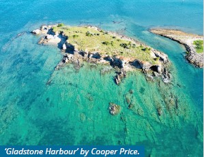 Gladstone harbour by cooper price with caption