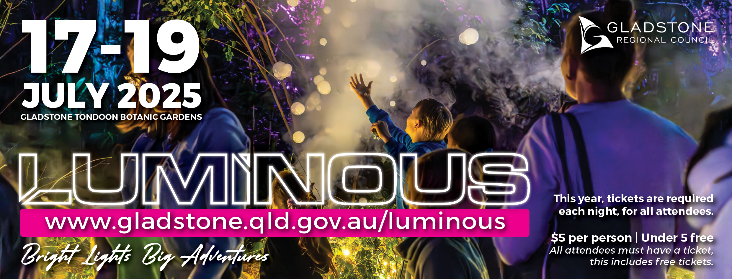 Luminous 25 school newsletter strip advert2