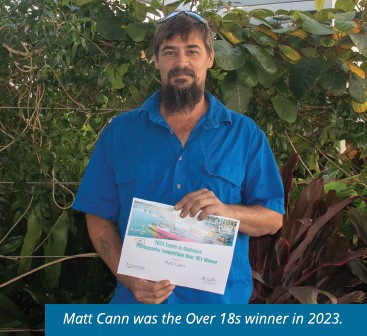 Matt cann winner over 18s photo comp from 2023