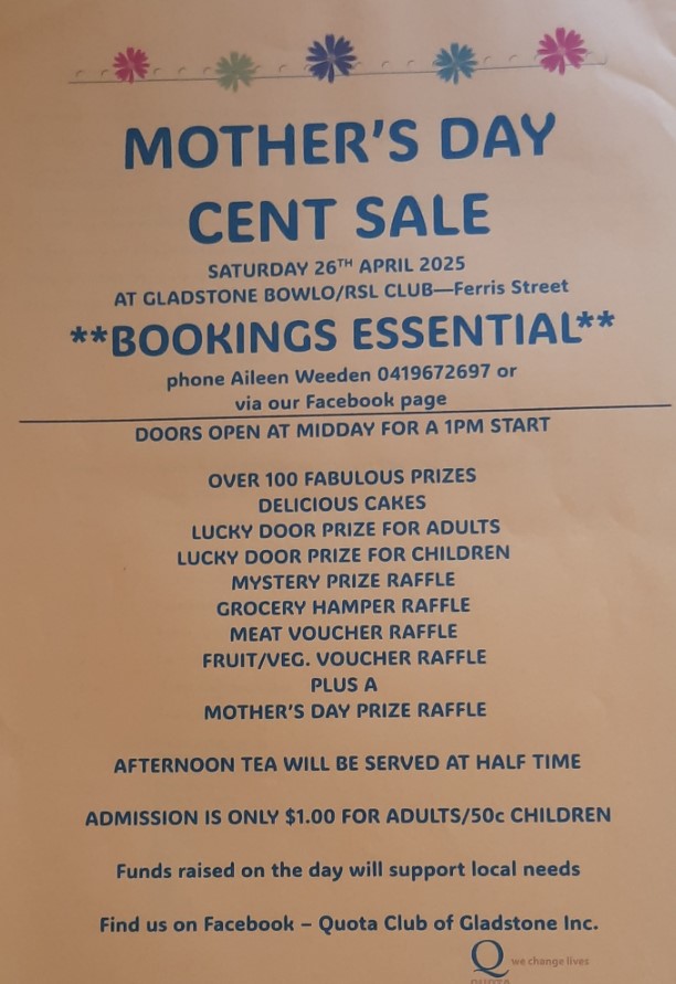 Mothers day cent sale