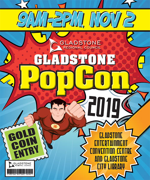 Gladstone PopCon flyer