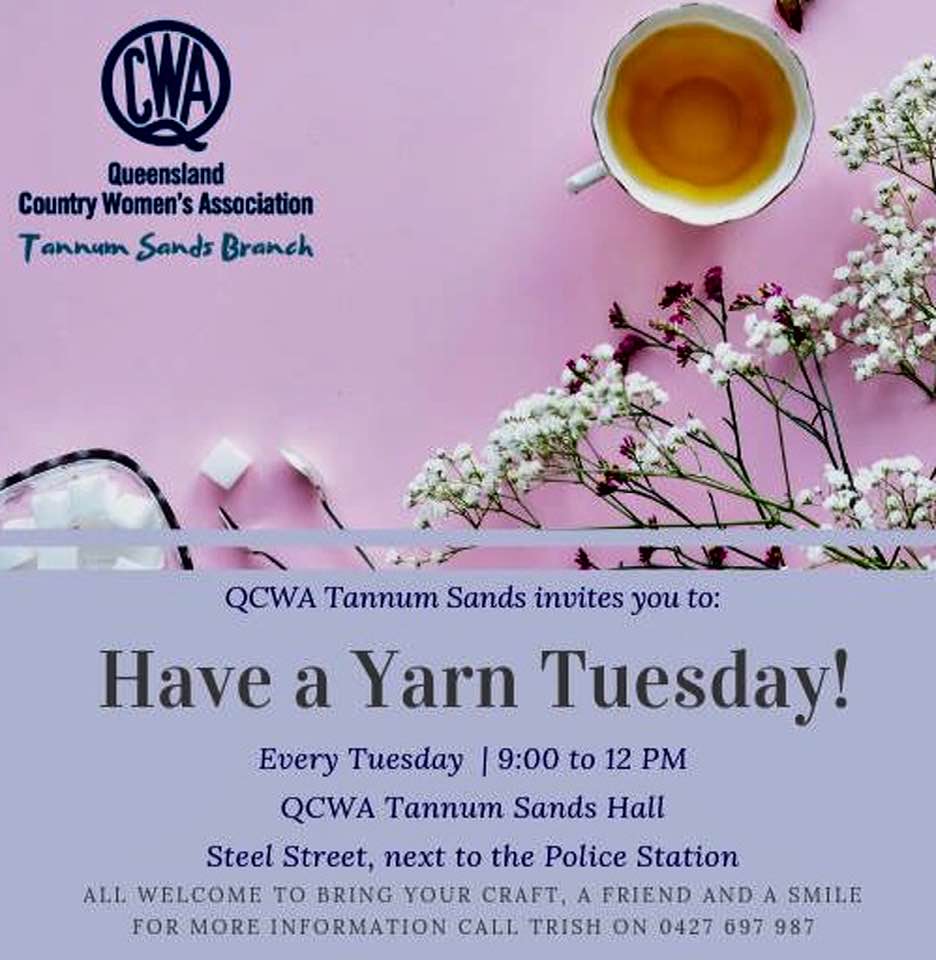 Qcwa tannum yarn tuesday