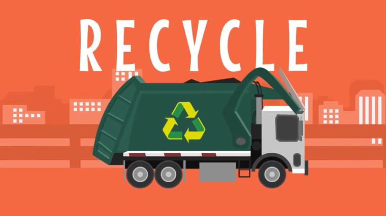 Recycle education music video