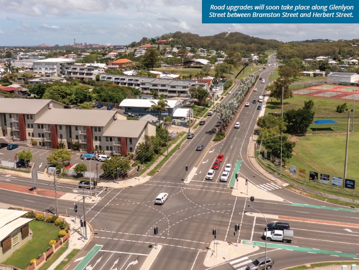 Road upgrades glenlyon street