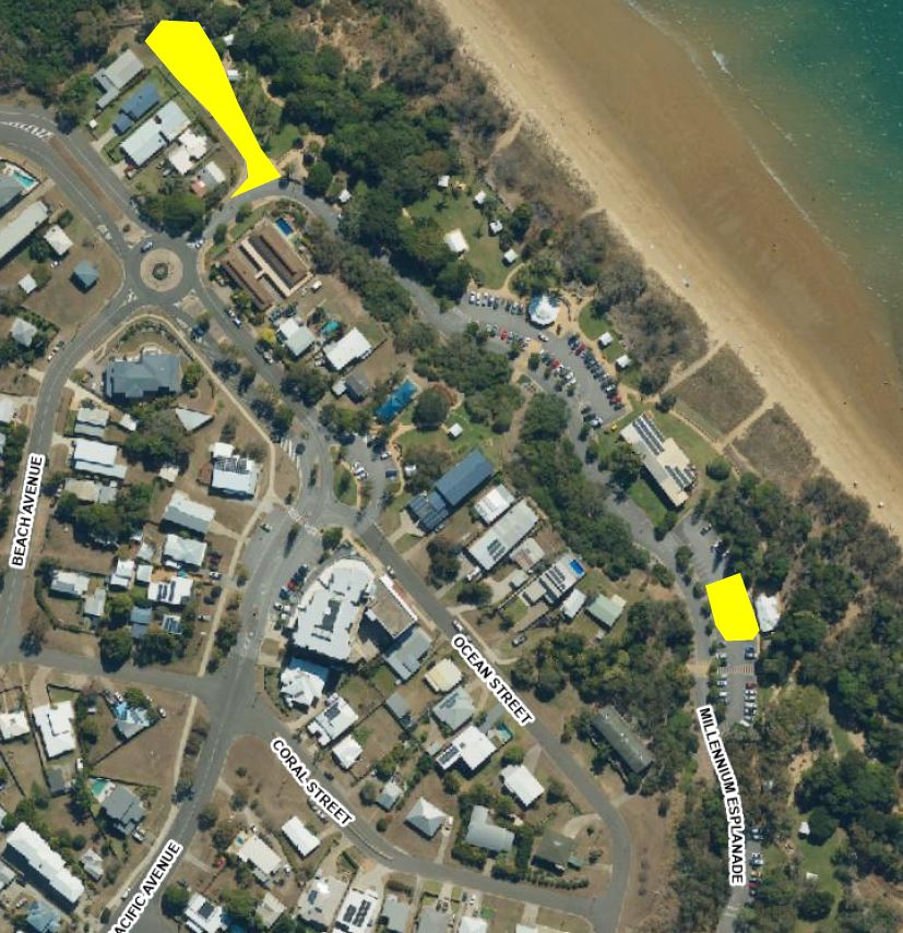 Tannum sands sewer rising main replacement stage 4 working areas