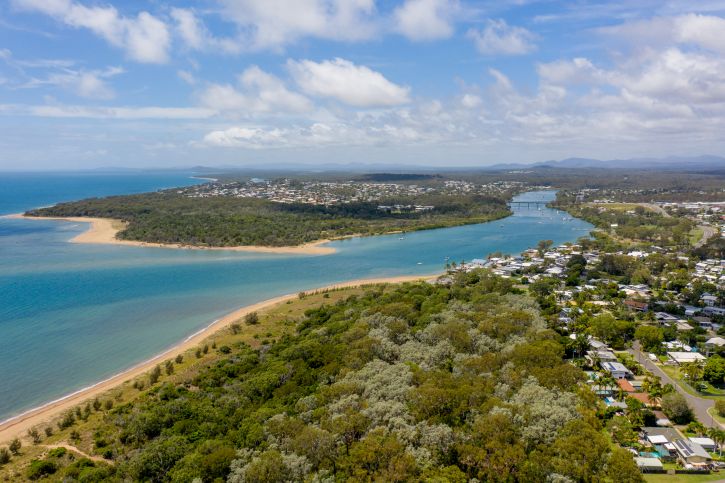 Tannum sands looking down wild cattle creek