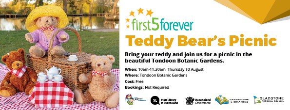 Teddy bear picnic school newsletter advert