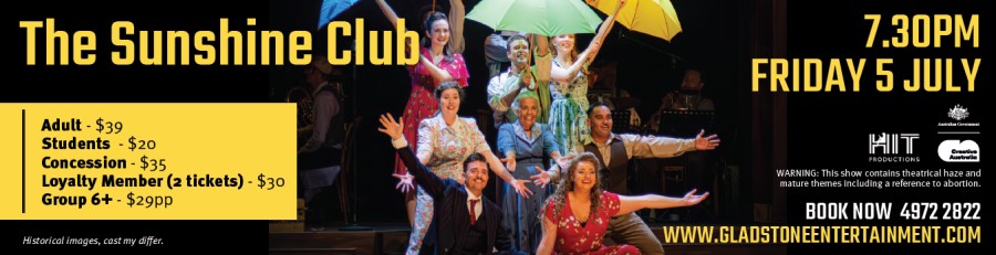 The sunshine club footer advert