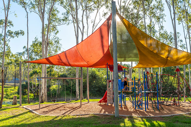 Tondoon Botanic Garden Playground scene
