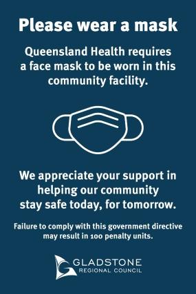 Please wear a mask